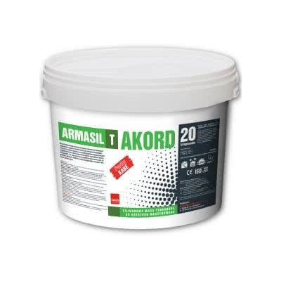 ARMASIL T AKORD - silikonowa masa tynkarska do natrysku maszynowego