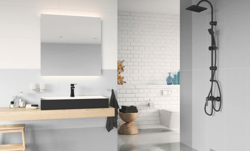 Natrysk z deszczownią - kwadratowy czy okrągły?